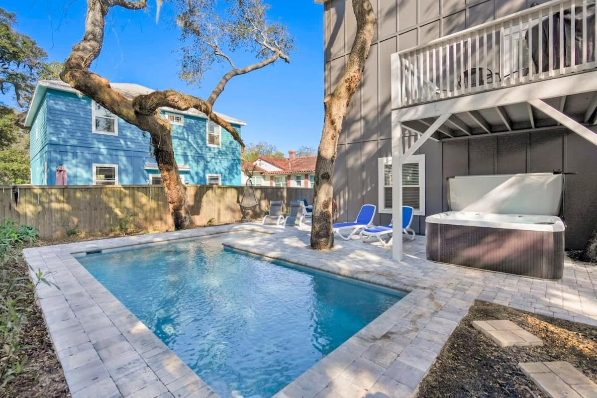 Downtown St Aug Home By Fountain Of Youth Pool Spa By Beach Add Golf Cart Saint Augustine Eksteriør billede